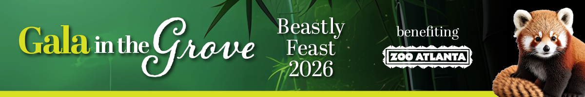A Beastly Feast graphic featuring red pandas