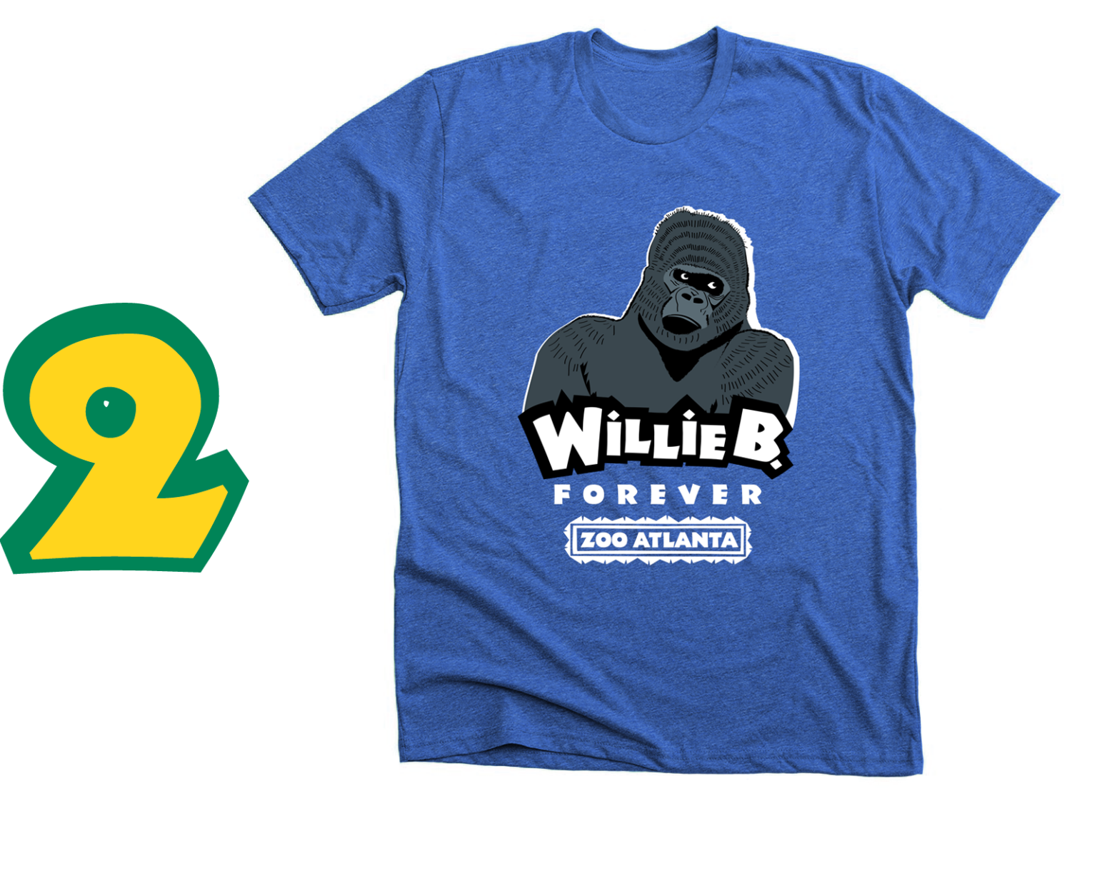 Limited-edition Willie B. T-shirt! - Zoo Atlanta