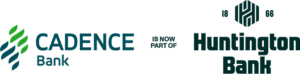 Cadence and Huntington Bank logo